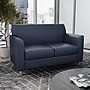 Flash Furniture Hercules Diplomat LeatherSoft Loveseat, Navy/Chrome Legs (BT8272NVYCHR)~#|#~F81D1C18-BBE4-433A-91AC5A012ADE8816_sc7