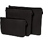 Brookstone 13.58" Polyester Travel Pouch Set, Black (BNPP0001)~#|#~F826E7B2-73BD-475C-98F4971D4C47EFF5_sc7