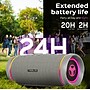 Treblab HD77 Premium Bluetooth Wireless Portable Speaker, Waterproof, Blue (HD77GR)~#|#~F8276B53-01A5-42E7-9E367BB9C2E0B6DF_sc7