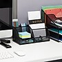 Mind Reader 7-Compartment Metal Desk Organizer File and Accessory Storage, Black (JOEORG-BLK)~#|#~F82AD6CE-2474-4926-A7027C89FF089153_sc7