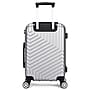 TUCCI SPETTACOLO Hardside Spinner Carry-On, TSA Checkpoint Friendly, Titanium Silver (T0722-20inTSLV)~#|#~F83028BF-FF9D-4DB2-85CC868F4226B1B8_sc7