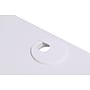Rocelco 32" Height Adjustable Standing Desk Converter, Tall Sit Stand Up Retractable Keyboard Riser, White (R EADRW)~#|#~F8350A95-C52E-4AB8-8E015D941EE59095_sc7