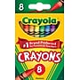 Crayola Crayons, Assorted Colors, 8/Box (52-3008)~#|#~F836555D-247A-4DCB-BA7D9462FFE92370_sc7