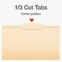 Pendaflex File Folder, 1/3-Cut Tab, Center Position, Legal Size, Manila, 100/Box (753 1/3-2)~#|#~F83D4A75-172B-4285-97B8E664E5CF1D62_sc7