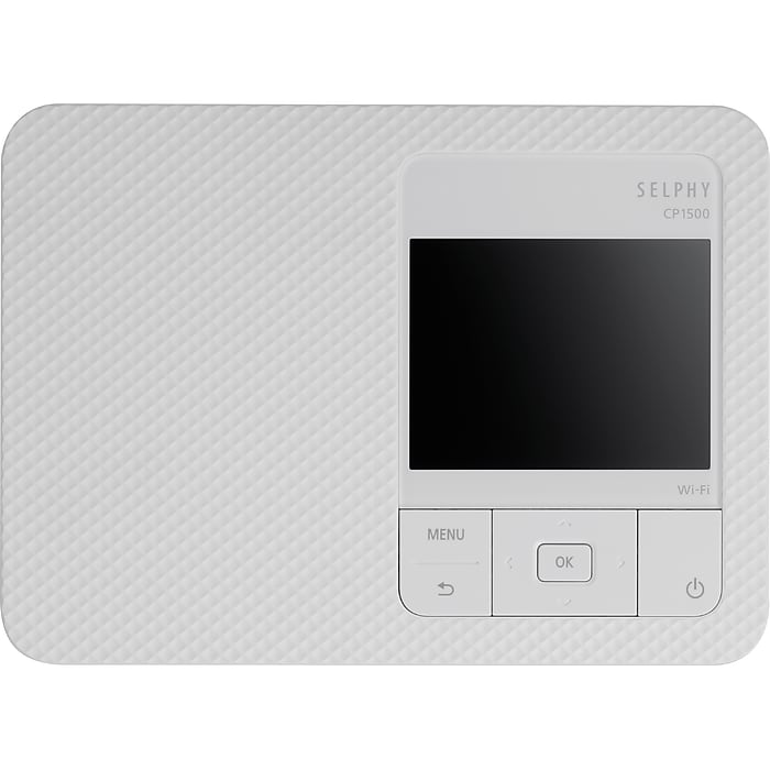 Canon SELPHY CP1500 Wireless Color Inkjet Printer, Single-Function, White (5540C002) | Staples Canon SELPHY CP1500 Wireless Color Inkjet Printer, Single-Function, White (5540C002) | Staples