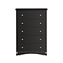 Prepac 44.75" Sonoma 5 Drawer Chest, Black (BDC-3345-K)~#|#~F84900AE-8046-4A9C-87A3352997E18EA0_sc7