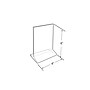 Azar Sign Holder, 4" x 6", Vertical, Table Top, Clear, Acrylic, 10/Pack (142726)~#|#~F85ED086-69CF-44CA-BDC53D54757A7BE4_sc7