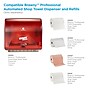 Brawny Professional D400 Disposable Cleaning Towel, 250" x 10", Orange, 6/Carton (20067)~#|#~F85EF5C4-CFD3-448F-90155CB60D33FA87_sc7