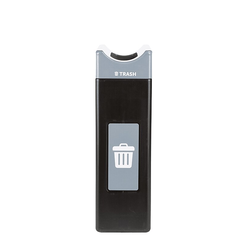 Commercial Zone Avante Polyethylene Trash Can, 30-Gallon, Black (7873N103A) image 1