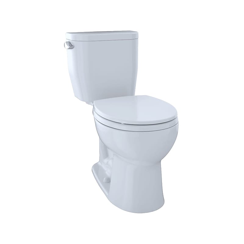 Toto Entrada 1.28 gal. E-Max Close-Coupled Toilet, Cotton (CST243EFR#01) image 1