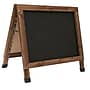 Excello Global Products 18x24 Chalkboard Coroplast Combo A-Frame, Brown (EGP-HD-0534-BN)~#|#~F863FA27-5A01-4ABC-A24B927CA152AD61_sc7