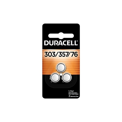 3x Duracell 301/386 Silver Oxide Batteries – SR43, AG12, 10L124, SR1142W – 1.5V Coin Cell