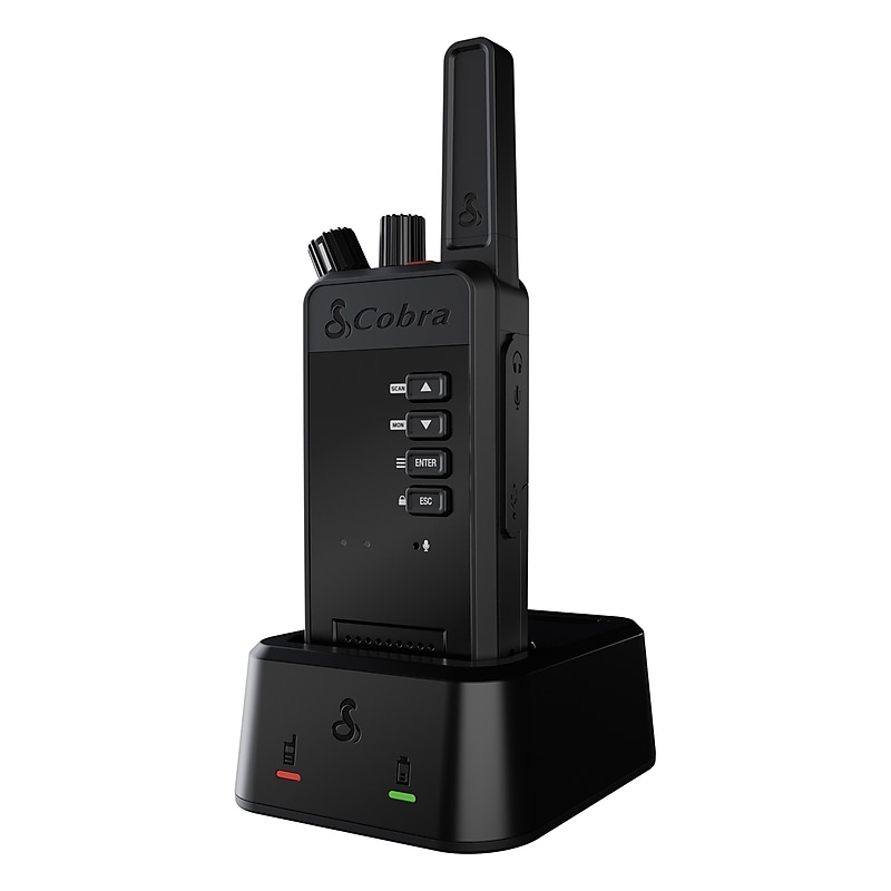 Cobra Performa 400 2-Way Handheld Business Radio, Black (0190015-1) image 1