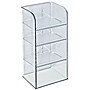 Azar Extra Small Plastic Three Tier Organizer, 9.87" x 4.75"x 3.12", Clear (556764)~#|#~F86B5BF6-16CC-44E3-BB5E0BE37F8D6DD3_sc7