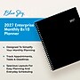 2027 Blue Sky 8" x 10" Monthly Planner, Black (160970)~#|#~F86F23B4-BBE2-4A1C-9DFC236853DC4599_sc7