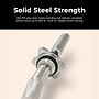Sunny Health & Fitness 47” Olympic EZ Curl Bar with Ring Collars (SF-OB03-47)~#|#~F8719DCD-4B41-4E48-BE83540427DB8659_sc7