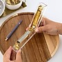 Swingline Acrylic Reduced-Effort Desktop Stapler, 20-Sheet Capacity, Clear/Gold (S700000A)~#|#~F87248A1-89CF-4B50-A334424F3C41B4E3_sc7