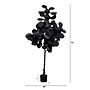 Nearly Natural Artificial Halloween Black Fiddle Leaf Tree, 6' (T5148)~#|#~F872AD5C-4E04-46C0-9F9F3B944D2246A1_sc7