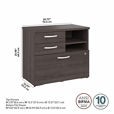Bush Furniture Studio A Office Storage Cabinet - Thumbnail 3
