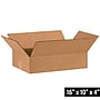 16" x 10" x 4" Shipping Boxes, Brown, 25/Bundle (16104)~#|#~F87A1CFF-2F75-4990-A76446C88FED00BA_sc7
