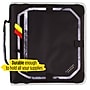 Five Star 2" 3-Ring Zipper Binders, Black/Gray (29052IT8)~#|#~F87D1BA1-618D-4168-9DE03534041A2D13_sc7