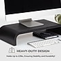 Anji Mountain Mango Wood Monitor Stand, Up to 32" Monitor, Black (MS-CRV-BLK)~#|#~F87D461C-9DF9-4583-AF3856EF68884EF6_sc7