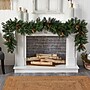 Nearly Natural 9-ft Mixed Pines and Pinecones Extra Wide Artificial Christmas Garland with 286 Branches and 70 Warm White LEDs~#|#~F8821350-7D23-4191-A033AEE3E5FAC77D_sc7
