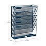 Mind Reader 5-Pocket Metal Mesh Mountable Wall File, Letter Size, Turquoise (MAGSTACK-TUR)~#|#~F8861A30-994D-4573-95FD4B45ADF6C5E4_sc7