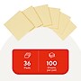Staples Sticky Notes, 3" x 3", Sunshine Collection, 3600 Sheets – Standard Self‑Stick Notes for Messages, Reminders & Planning~#|#~F88C0681-CF63-4CD9-93B68E918760C684_sc7