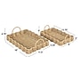 Woven Seagrass Scalloped Rectangular Trays (HE1256)~#|#~F890DD9A-B60D-419F-884C0B49540380BB_sc7
