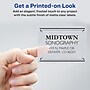 Avery Inkjet Shipping Labels, 8 1/2" x 11", Matte Clear, 25 Labels/Pack (8665)~#|#~F89394A5-789B-4663-9976F92EE23E1DCF_sc7