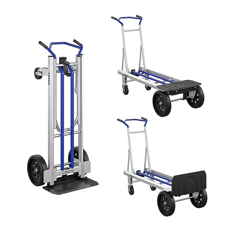 Cosco Next Gen Convertible Hand Truck, 800/1000 lb. Capacity, Blue (12253BLU1E) image 1