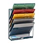 Mind Reader 5-Pocket Metal Mesh Mountable Wall File, Letter Size, Turquoise (MAGSTACK-TUR)~#|#~F8A36D80-8057-40AC-B155390C5D0C2AD6_sc7