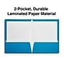 Staples Glossy 2-Pocket Paper Folder, Light Blue, 10/Pack (13373-CC)~#|#~F8A3FD98-A3D0-474A-958C2161998CF306_sc7