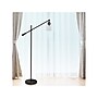 Lalia Home Studio Loft 55.5" Matte Black Floor Lamp with Cylindrical Shade (LHF-5021-BK)~#|#~F8A4C059-6338-49CF-AA84E984297AF399_sc7