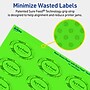 Avery Laser/Inkjet Multipurpose Oval Labels, 1.5" x 2.5", Neon Green, 1440/Box (94051)~#|#~F8A53A4C-969A-4E0D-979D0F266B4799D2_sc7