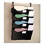 Universal Grande Central Fling System, Four Pockets, Black, 27 1/2"H x 16 5/8"W x 4 3/4"D (UNV08138)~#|#~F8A562C2-A0A1-48BA-AF4FCD5633BB7829_sc7
