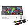 Winsor & Newton Promarker Brush Alcohol Based Marker, Essential Collection, 48/Pack (WNX0290080)~#|#~F8A5B33D-5ECD-4E17-A8CD2BFFF55DD927_sc7