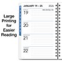 2025-2026 Global Printed Products Teal Floral 5.5" x 8" Academic Weekly & Monthly Planner, Plastic Cover~#|#~F8A6912E-2058-4FDF-A0FDF2D4E6E845DC_sc7
