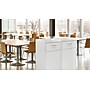Alpine Industries Wood Trash Can, 40 Gallon, White, 2/Pack (476-WHI-2PK)~#|#~F8A7FE90-5C4D-42F0-94A8398AB7E42018_sc7