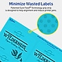 Avery Rectangle Multipurpose Labels, 3-1/3" x 4", Bright Blue, 60/Pack (94215)~#|#~F8A96BCF-860D-441F-B6868FB0ACDD7495_sc7
