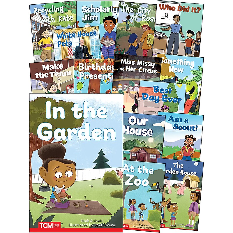 Teacher Created Materials Decodable Books: Read & Succeed Boxed Set, 15/Set (SEP145501) image 1