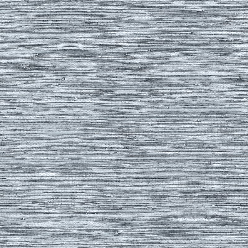 York Wallcoverings Faux Grasscloth Blue Peel and Stick Wallpaper (RMK11561WP) image 1
