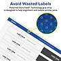 Avery Laser/Inkjet Multipurpose Labels, 7.5" x ", Glossy Clear, 500/Box (94231)~#|#~F8B145EB-6EB3-4C2D-B0B2B6627ECA066D_sc7