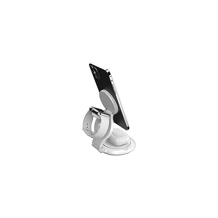 j5create Qi2 3-in-1 Magnetic Wireless Foldable Charging Station