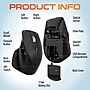 Delton G18 Wireless Ergonomic Keyboard and Optical Mouse Combo, Black (DKMKITERG18-WB)~#|#~F8B362D7-E232-4736-A87FF01B7C7CB571_sc7