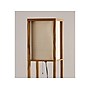 Adesso Wright 63" Walnut Floor Lamp with Square Natural Shade (3138-12)~#|#~F8B9D986-C89F-4D26-ADB71DC9AD208062_sc7