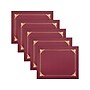 Better Office Certificate Holders, 8.75" x 11.25", Crimson Red/Gold, 25/Pack (65253-25PK)~#|#~F8BC2FC8-782F-4CD8-ADD2655317CAFB8B_sc7