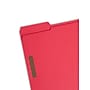 Smead Card Stock Classification Folders, Reinforced 1/3-Cut Tab, Letter Size, Red, 50/Box (12740)~#|#~sp44488414_sc7