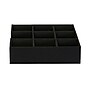 Household Essentials 9-Compartment Drawer Organizers, Black Linen, 2/Pack (7676-1)~#|#~F8C46A7D-7AE3-43D3-A65CFA58D980291A_sc7